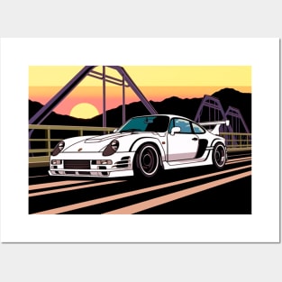 Porsche 911 Posters and Art